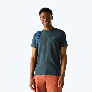 Tricou de trekking pentru bărbați REGATTA Breezed night sky