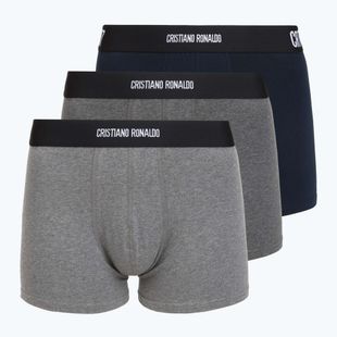 Boxeri pentru bărbați CR7 Basic Trunk 3 pack multicolour