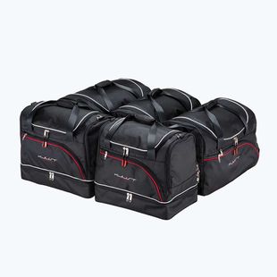 KJUST set geantă portbagaj Peugeot 508 Sw 2018+ 5 buc negru.