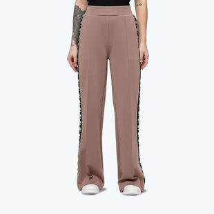Pantaloni pentru femei Pitbull Verona Wide Leg chocolate mousse