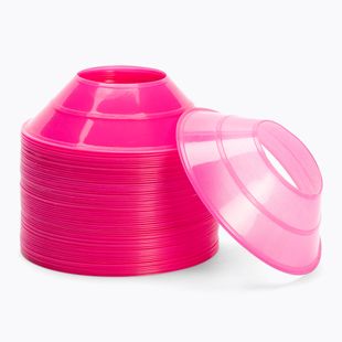 Conuri de antrenament 30 buc. Yakimasport Mini roze 100613