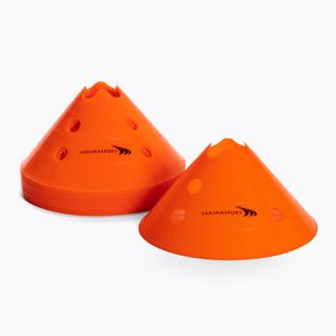 Conuri de antrenament 20 buc. Yakimasport Jumbo Cone portocalii 100625