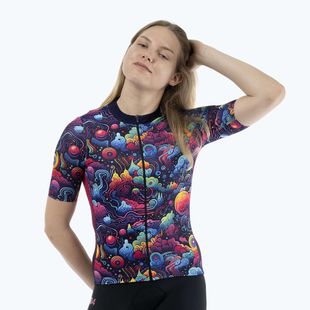 Tricou de ciclism pentru femei Quest Pink Cosmos W