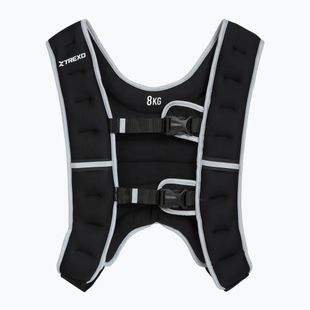 XTREXO veste de antrenament cu greutăți negru WV-08