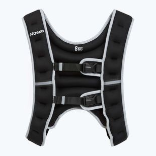 XTREXO veste de antrenament cu greutăți negru WV-08