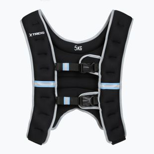 XTREXO veste de antrenament cu greutăți negru WV-05