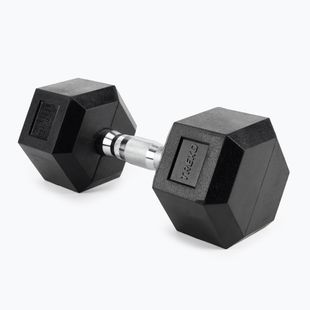 Ganteră cauciucată XTREXO Hex HXD100 10 kg