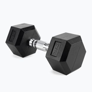 Ganteră cauciucată  XTREXO Hex HXD75 7.5 kg