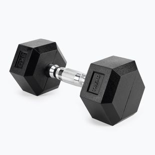 Ganteră cauciucată  XTREXO Hex HXD50 5 kg