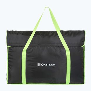Geantă pentru transport poartă OneTeam Swiftgoal 180 x 120 cm negru/verde