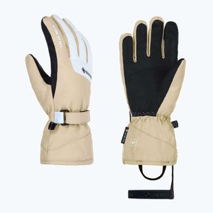 Mănuși de schi pentru femei Viking Sherpa 2.0 Gore-Tex Ski beige/white