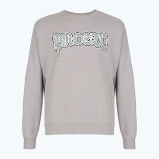 Hanorac bărbați PROSTO Graffiti washed gray