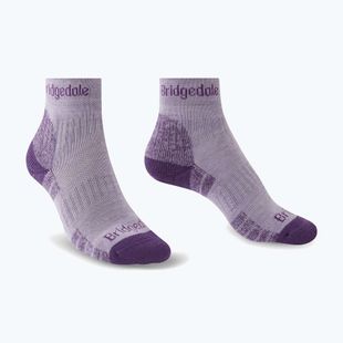 Șosete pentru femei Bridgedale Hike Lightweight Performance Ankle heather/damson