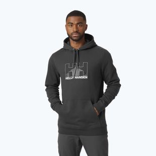 Hanorac de trekking pentru bărbați Helly Hansen Nord Graphic Pull Over 981 gri 62975