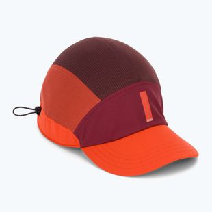 Șapcă cu cozoroc Ciele Athletics FSTCap SC Comp IconicVC roșu crin/verde glade