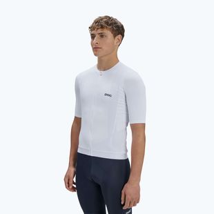 Tricou de ciclism pentru bărbați POC Cadence Jersey hydrogen white