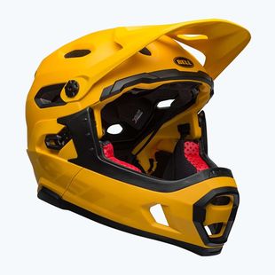 Cască de ciclism Bell FF Super DH MIPS Spherical matte gloss yellow/black