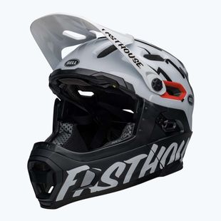 Cască de ciclism Bell FF Super DH MIPS Spherical fasthouse matte gloss black/white