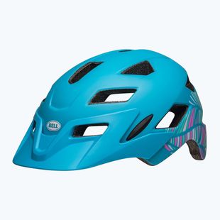 Cască de ciclism pentru copii Bell Sidetrack Integrated MIPS Jr matte light blue/chapelle