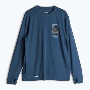 Bluză pentru bărbați KAVU Sol Crew orion blue