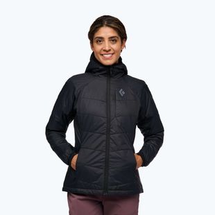 Geacă izolată pentru femei Black Diamond Solution 2.0 Hoody black