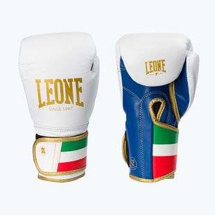 Mănuși de box Leone 1947 Italia '47 alb GN039