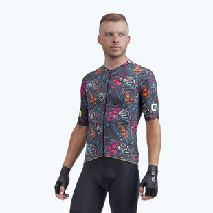 Tricou de ciclism Alé Tattoo pentru bărbați, gri L22111403