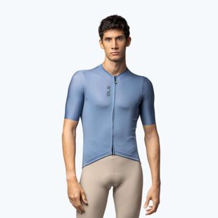 Tricou de ciclism pentru bărbați Alé Color Block steel blue