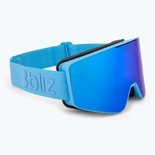 Ochelari de schi Bliz G001S matte blue/brown/blue multi