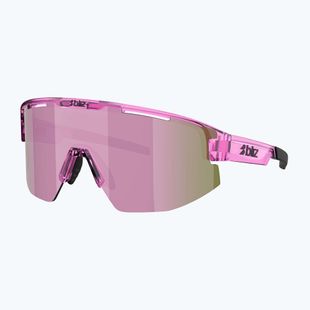 Ochelari de soare Bliz Matrix Small transparent pink/brown rose multi
