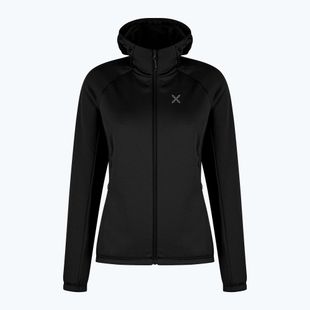Bluză pentru femei Montura Fadis Grid Hooded Maglia black