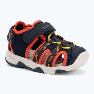 Sandale pentru copii Geox Multy navy/orange