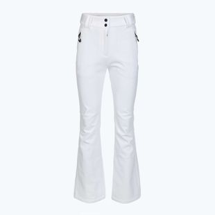 Pantaloni de schi pentru femei EA7 Emporio Armani Ski Kitzbuhel High Waisted Softshell white