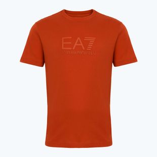 Tricou pentru bărbați EA7 Emporio Armani Visibility Cotton Crew rooibos tea