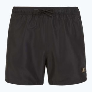 Șort de înot pentru bărbați EA7 Emporio Armani Gold Label Boxer black