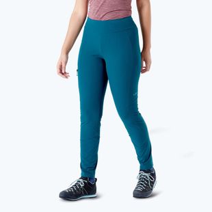Pantaloni softshell pentru femei Rab Elevation sagano