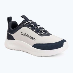 Încălțăminte pentru bărbați Calvin Klein HM0HM02342 Light Eva Runn Essential Laceup Nylon Suede calvin navy/light grey