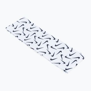 Bandă de cap Nike Fury 3.0 imprimat alb N1003619-101