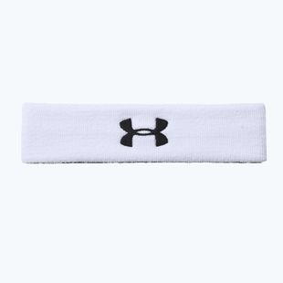 Bentiță pentru bărbați Under Armour Performance Headband 100 alb-neagră 1276990