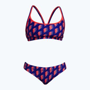 Partea de sus a costumului de baie Sports Top flash