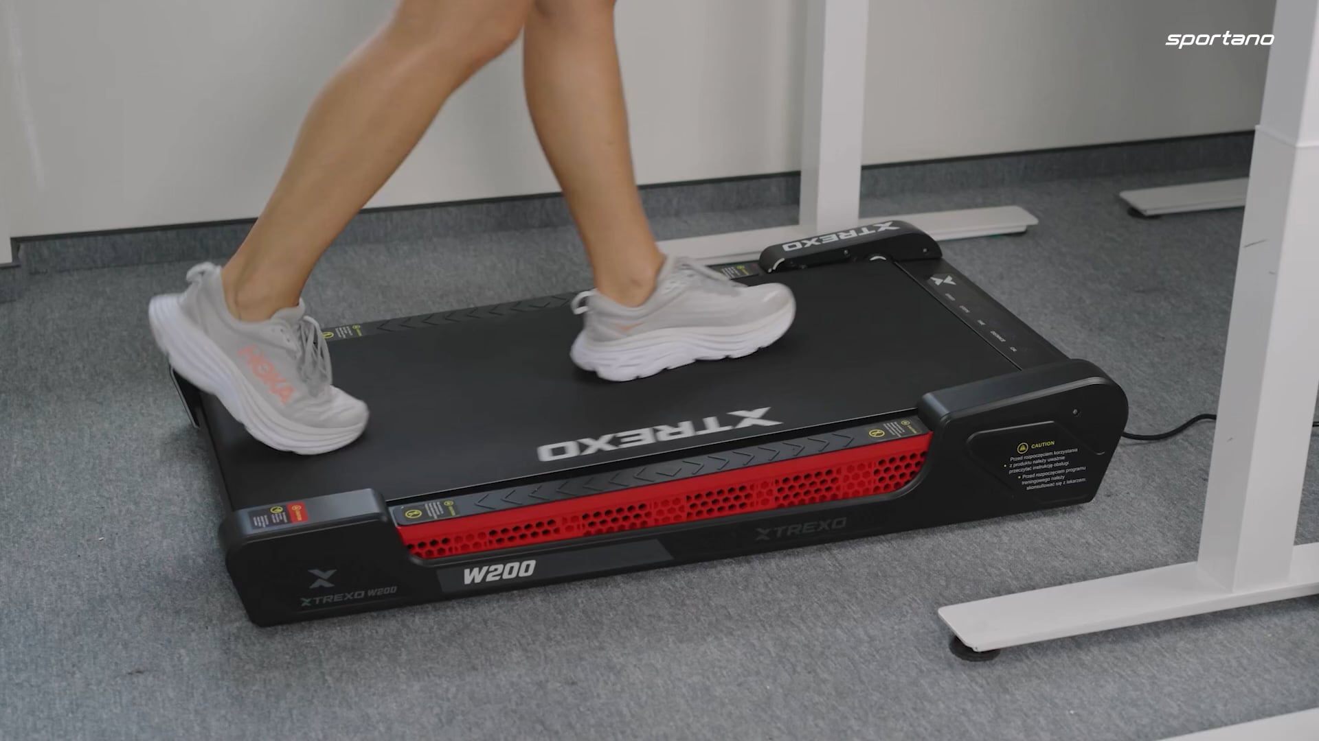 Bandă de alergare electrică TREXO Walking Pad W200 neagră