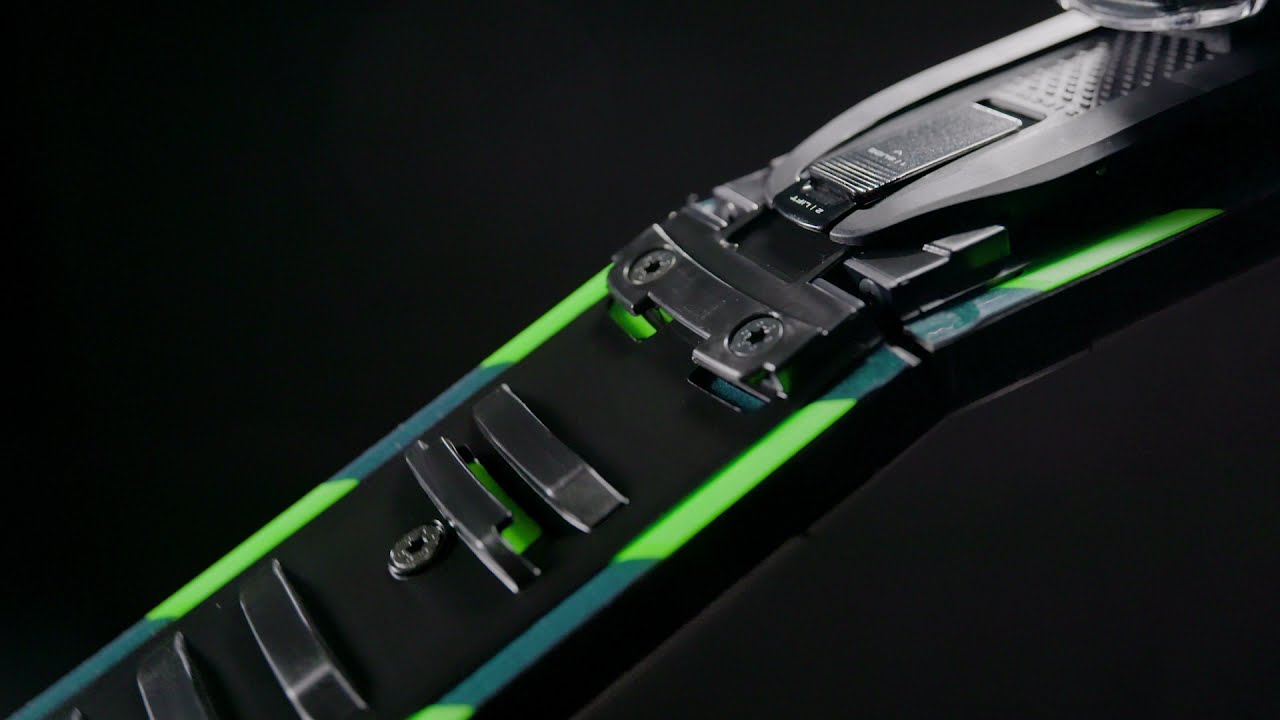 Schi pliabil pentru bărbați Elan VOYAGER VOYAGER BLACK negru + EMX 12 AARHLK20