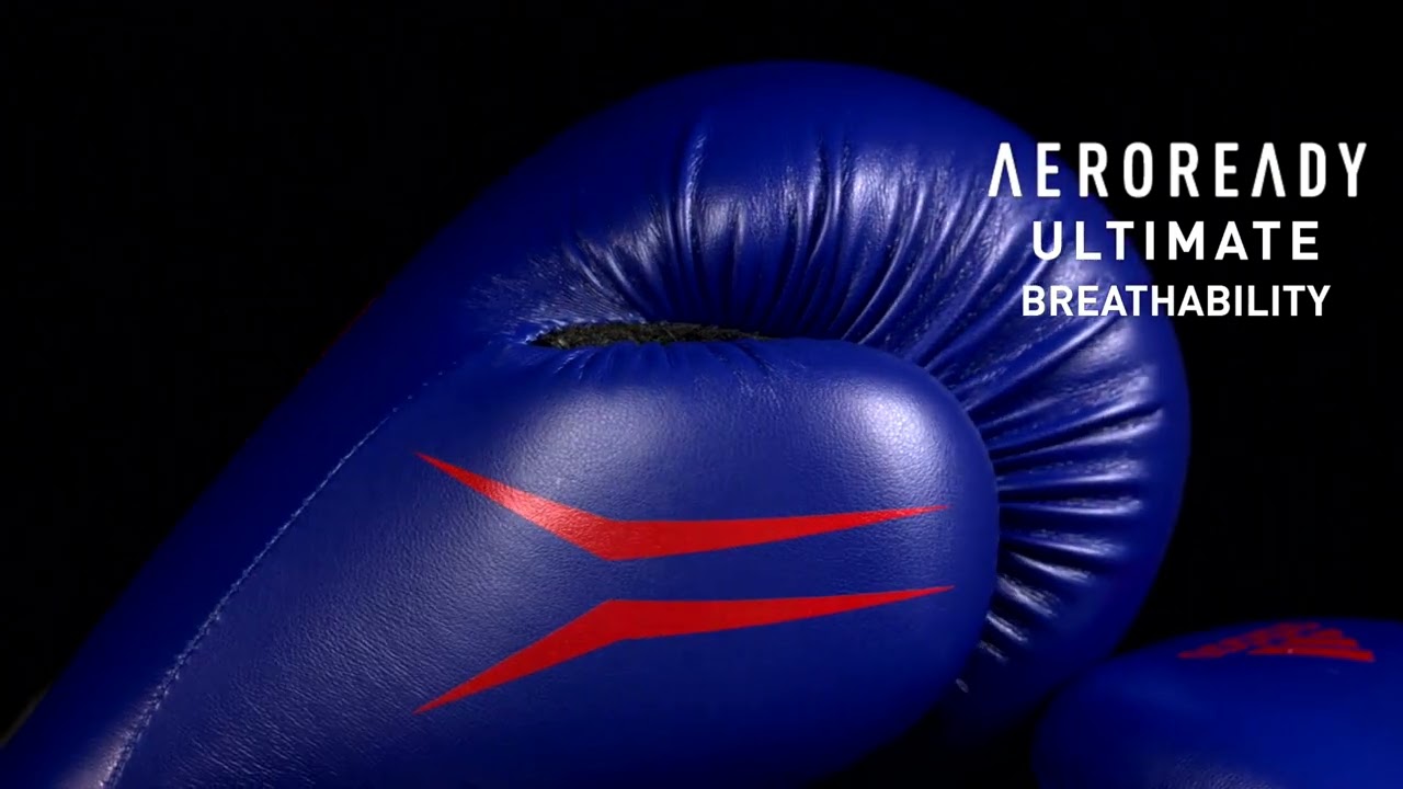 Mănuși de box adidas Speed Tilt 150, roșu, SPD150TG